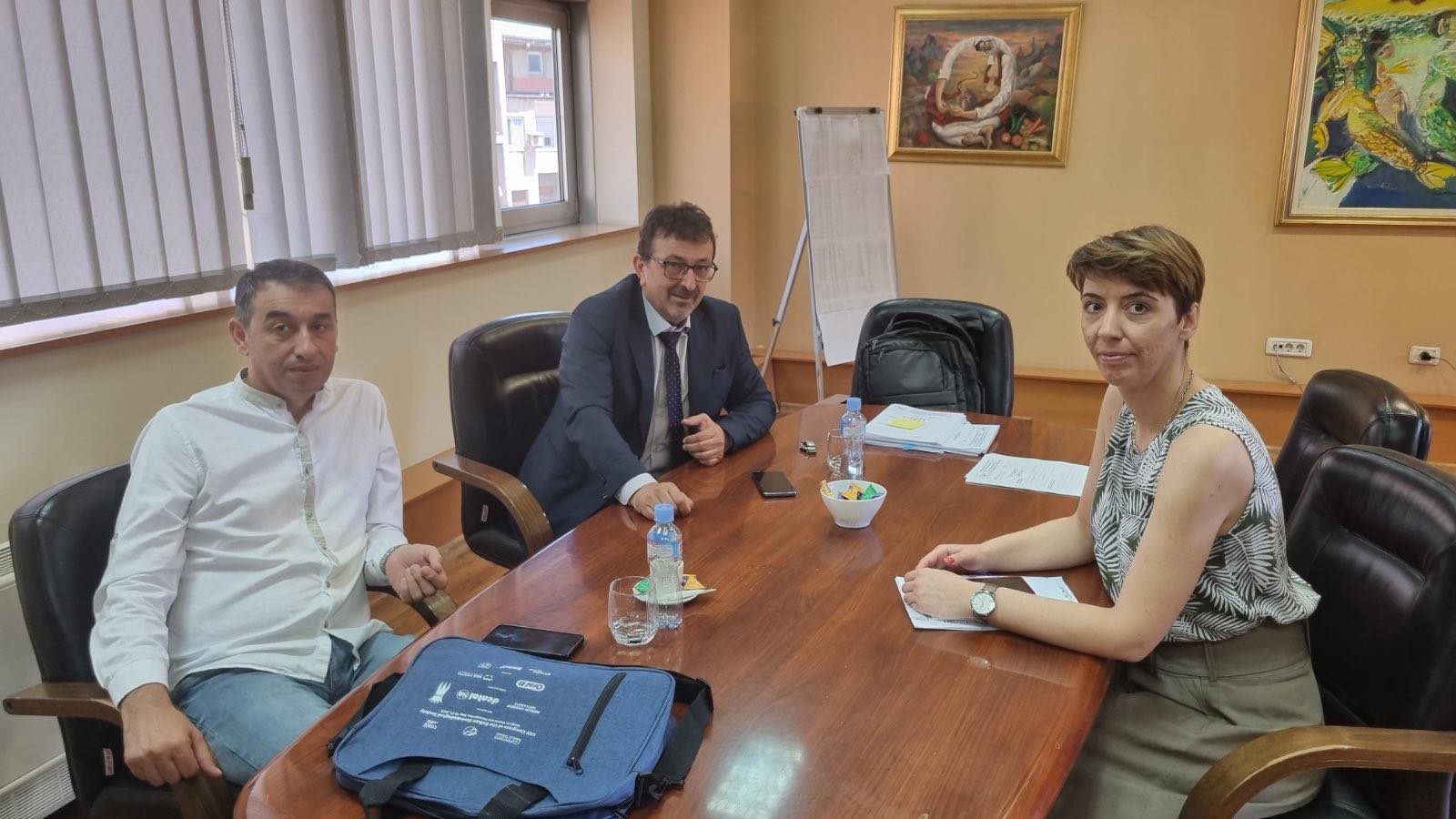 Претставници на Стоматолошката комора на средба во ФЗОРСМ