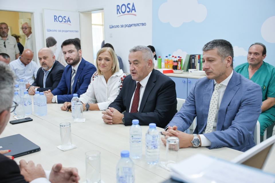 Перински и Клековски во Клиничката болница – Штип