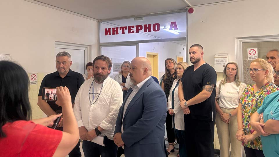 Работна посета на ЈЗУ Општа болница Велес